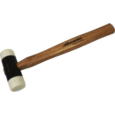 DYNAMIC Tools 14oz Soft Face Hammer, Hickory Handle D041154